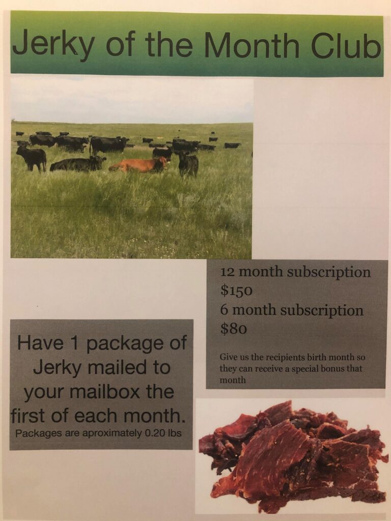 Jerky of the Month Club